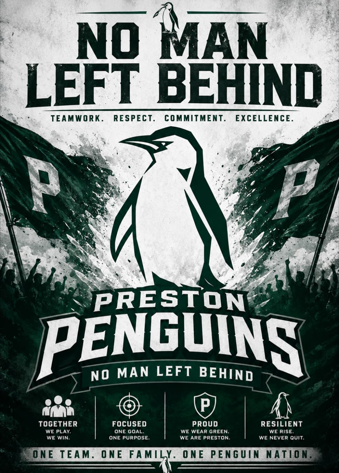 Preston Penguins — No Man Left Behind