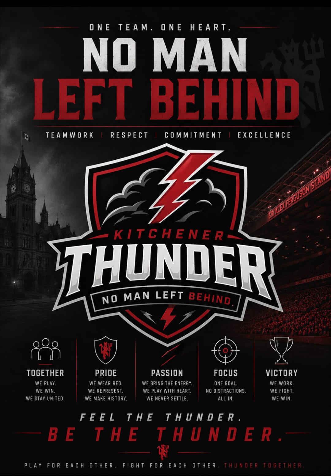 Kitchener Thunder — No Man Left Behind
