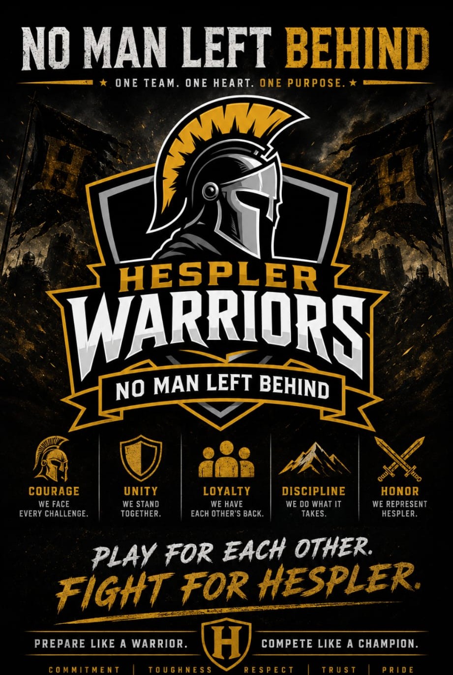 Hespeler Warriors — No Man Left Behind