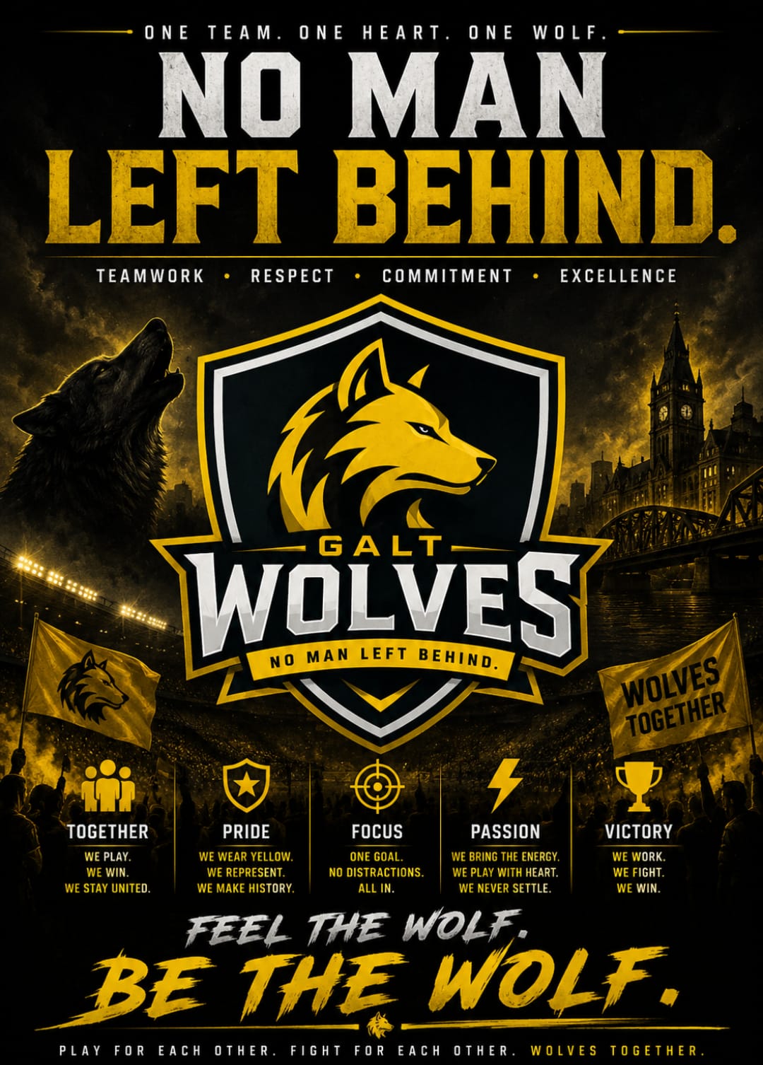 Galt Wolves — No Man Left Behind